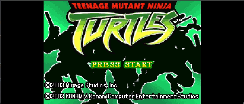 Teenage Mutant Ninja TurtlesGBA